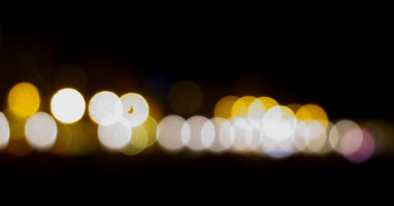 Quantum Dots - Blurred lights in the night sky