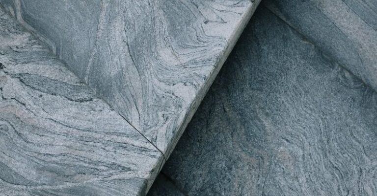 Space Mining - Gray and White Abstract Painting